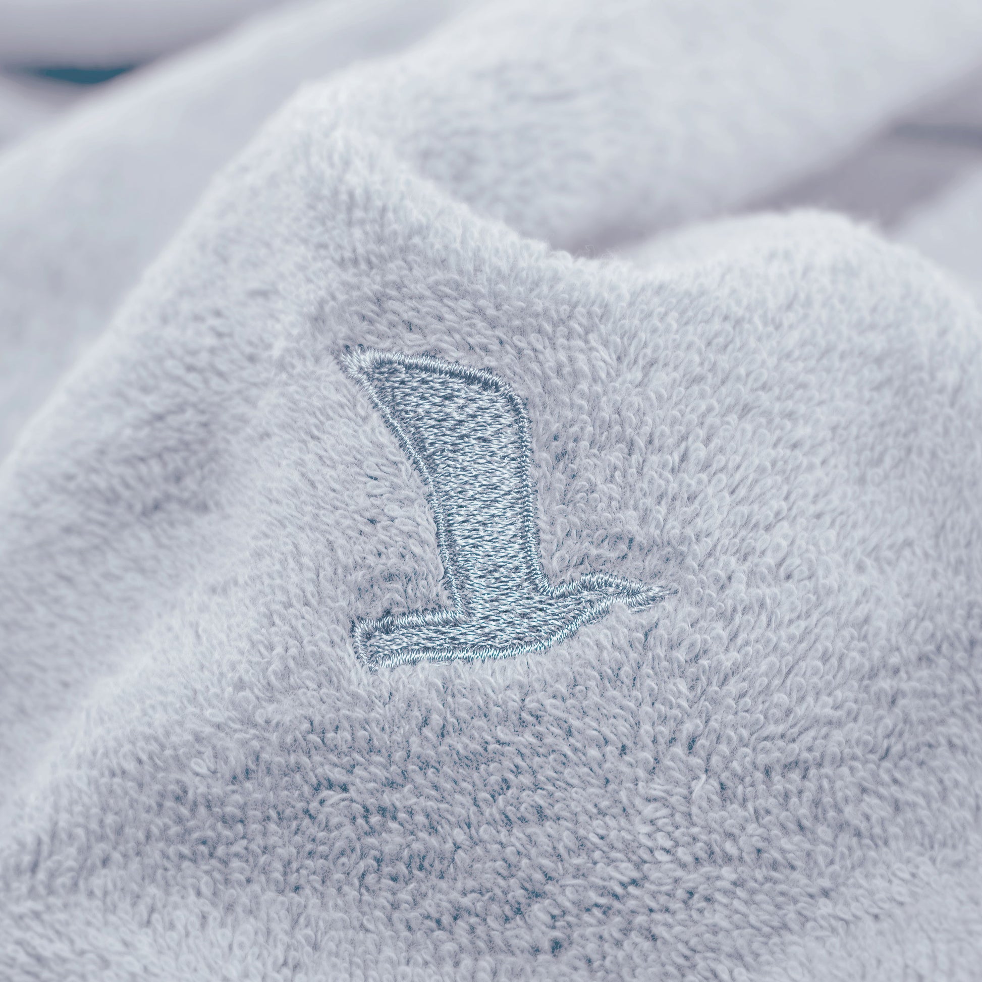 Möve Badetuch – 100 × 160 cm – Silber – Baumwolle, 550 g/m² – 60 °C