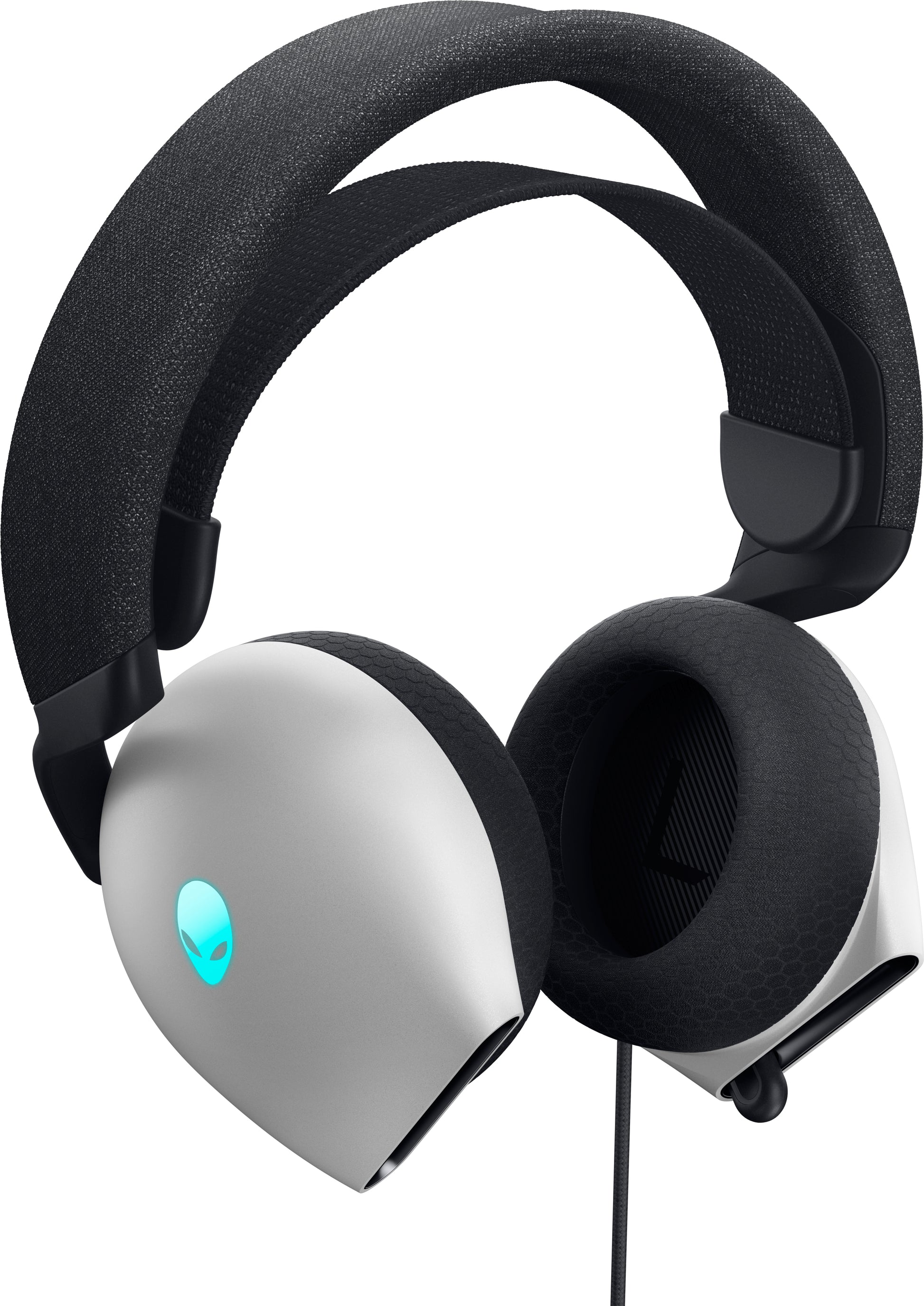 Alienware AW520H Gaming-Headset – Over-Ear, Stereo, Verkabelt (USB-A, 3,5 mm Klinke), Weiss