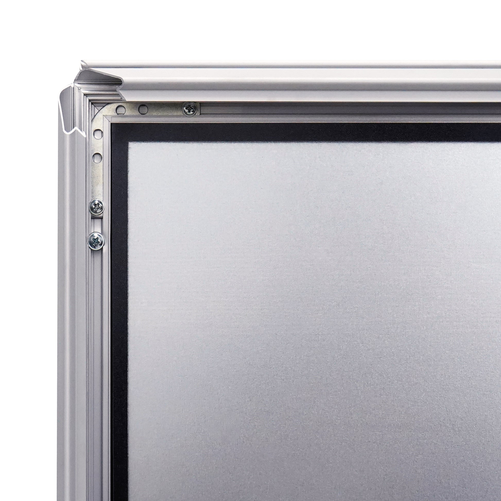 Europel Plakatständer – Silber, Aluminium, 790 × 100 × 1240 mm