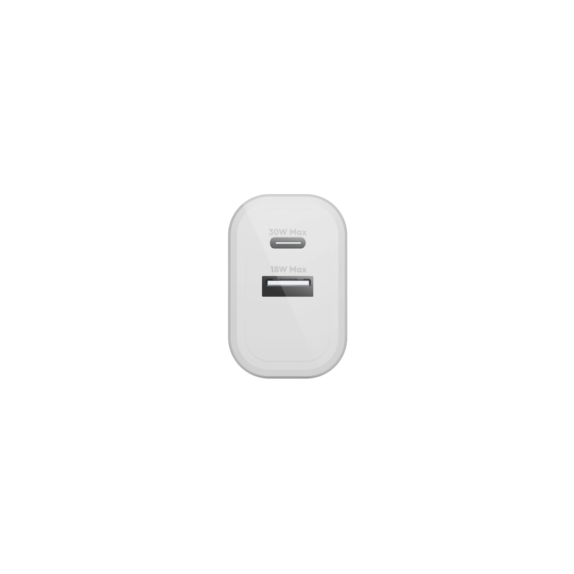 dbramante1928 CH18EUWH7150 USB-Ladegerät 48 W – USB-C×1 (30 W), USB-A×1 (18 W) – Weiss