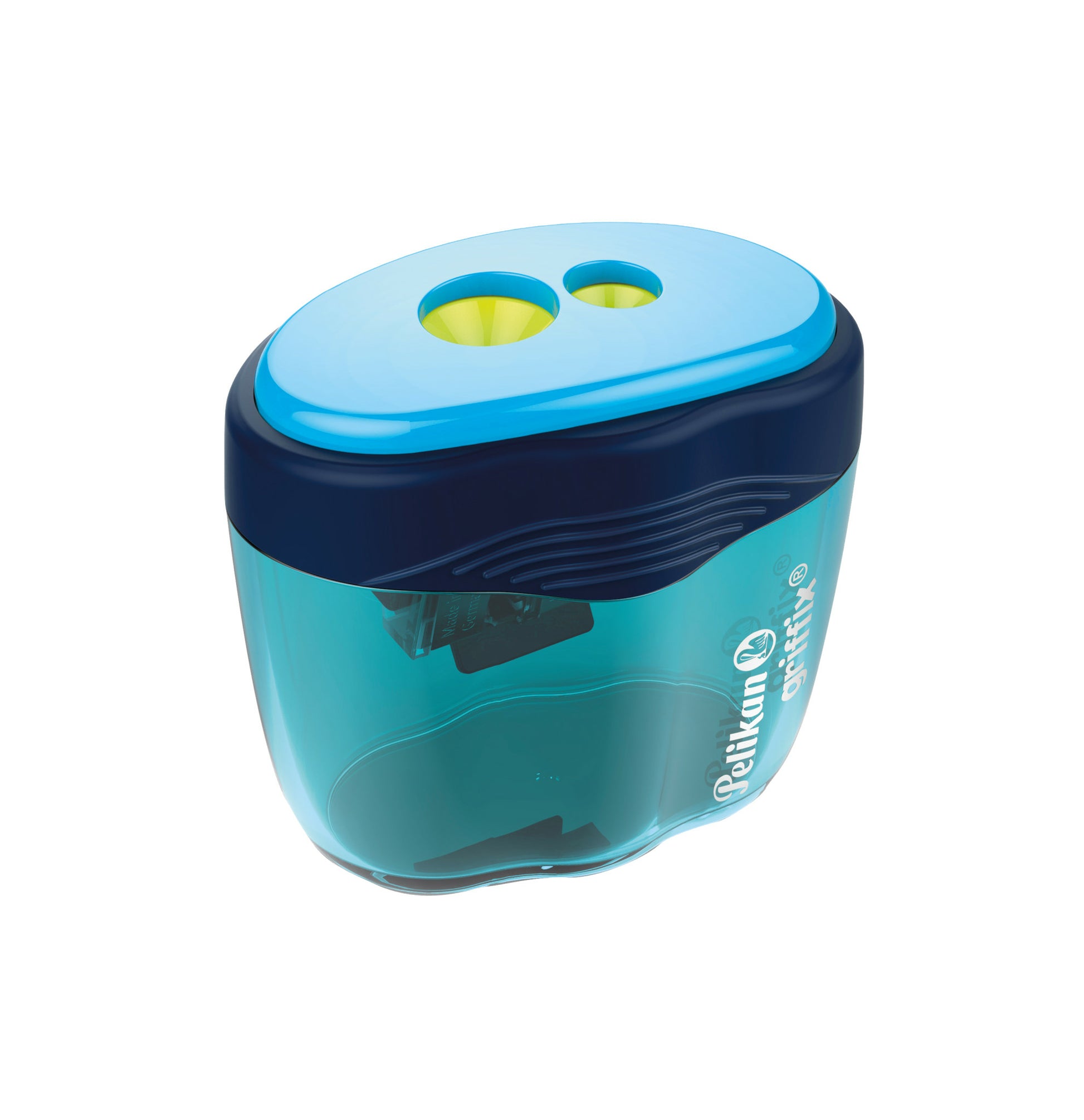 Pelikan Griffix 701266 Doppel-Spitzdose – Kunststoff – Blau