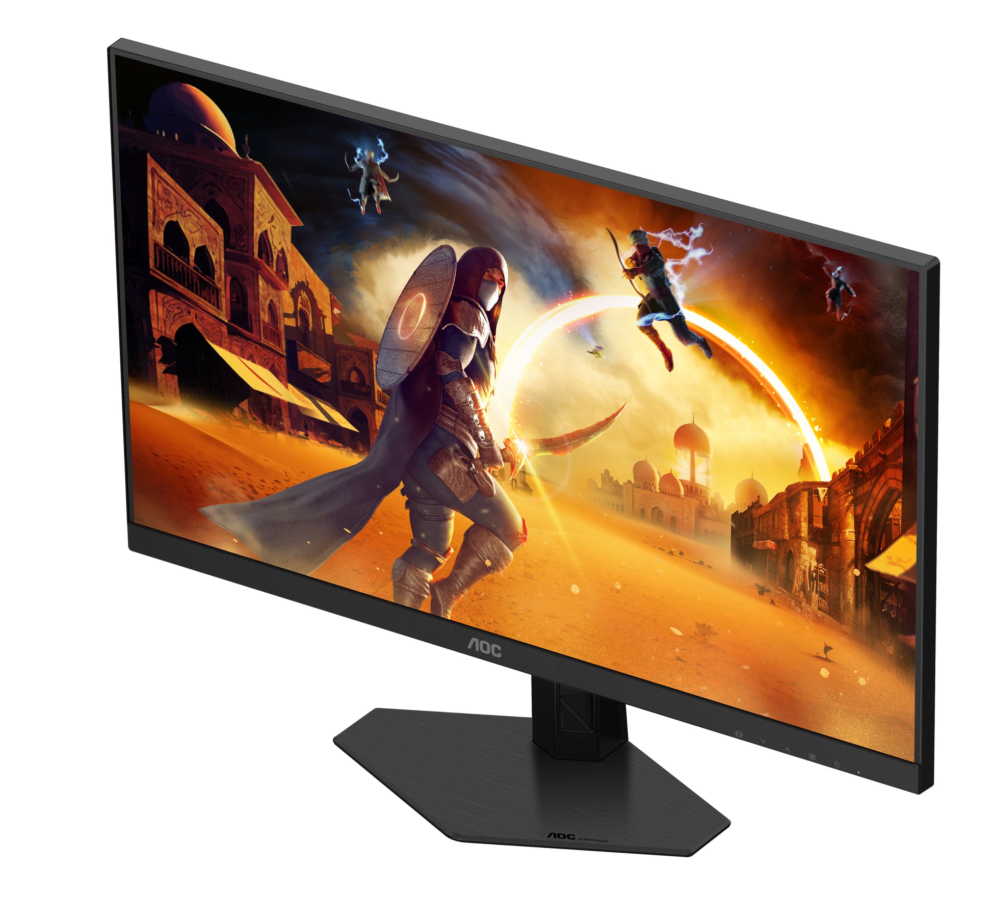AOC 27G4HRE – Monitor, 27", 1920 × 1080 (Full HD), IPS, 200 Hz, Integrierte Lautsprecher, Rot