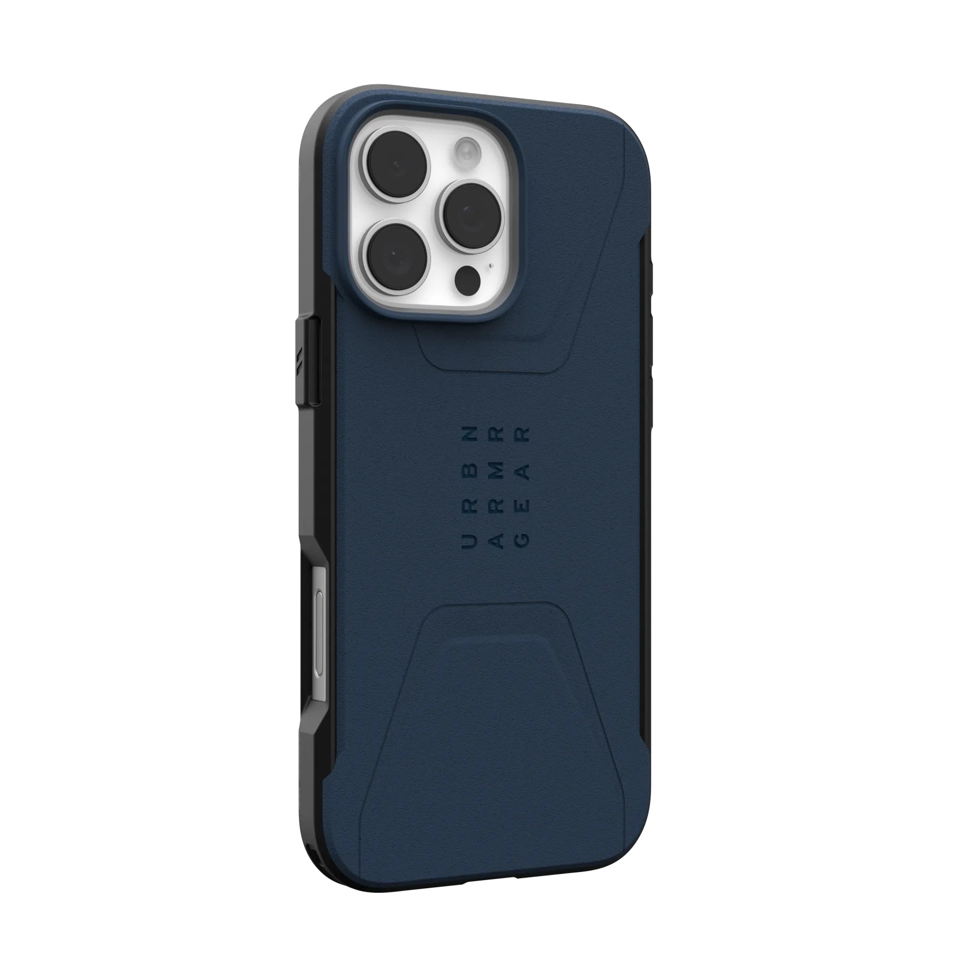 Urban Armor Gear UAG Civilian – Rückcover – für Apple iPhone 16 Pro Max, MagSafe, Kunststoff, Navy, bis 6 m sturzsicher