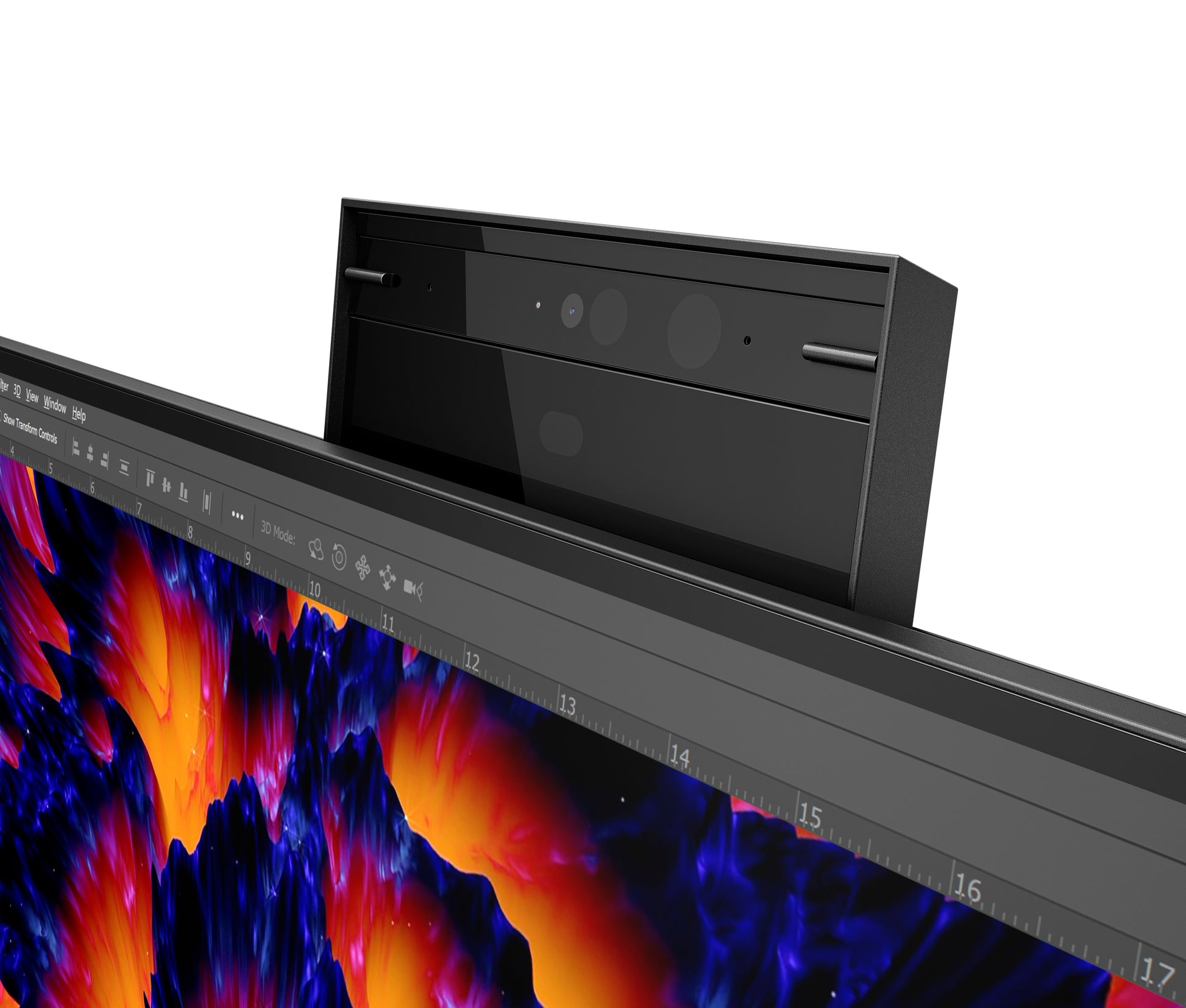 HP Z24M G3 – Monitor, 23,8", IPS, 90 Hz, 400 cd/m², Webcam, Mikrofon, Lautsprecher, USB-C, Silber