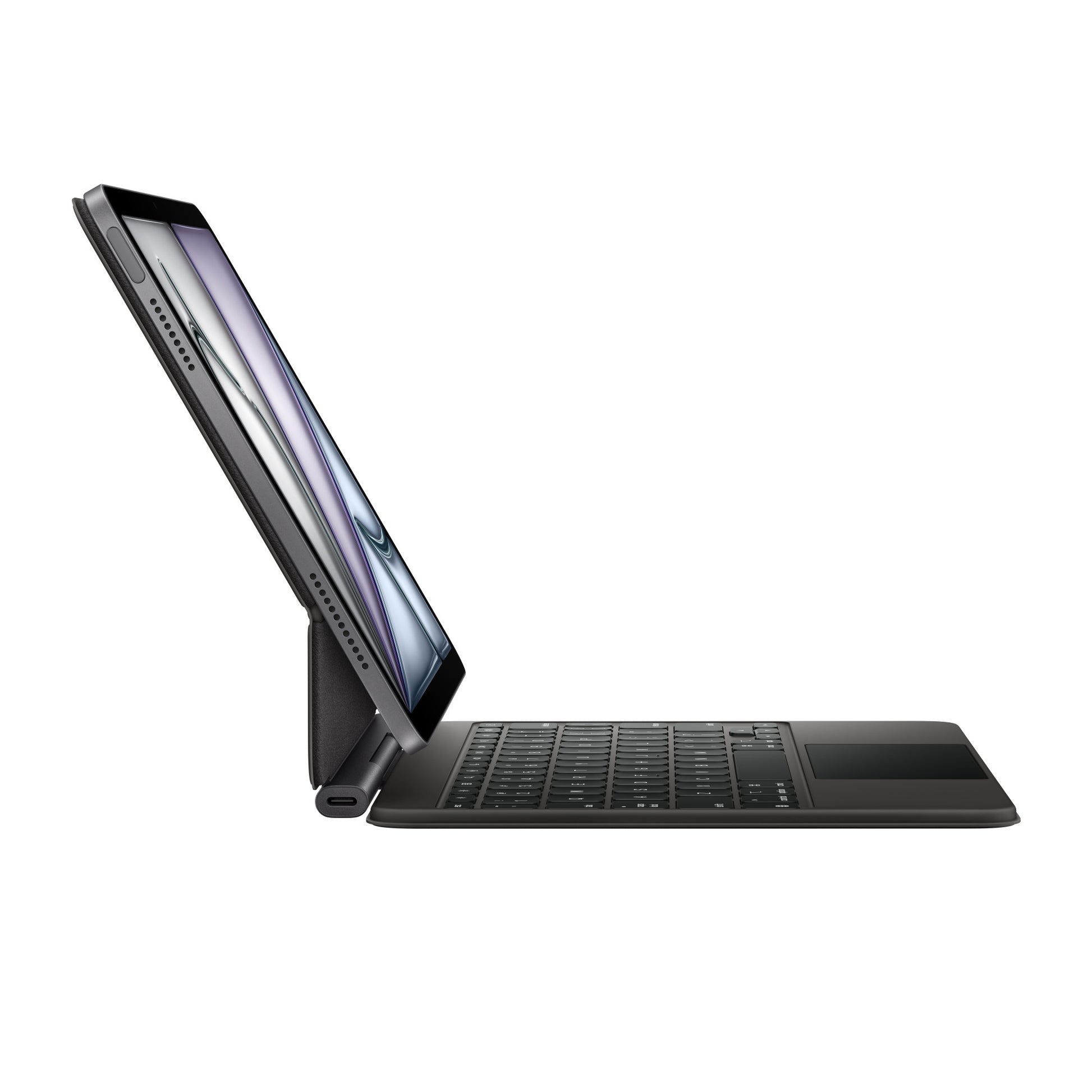 Apple Magic Keyboard – Tastatur, US-Layout (EN), mit Touchpad, Schwarz – für iPad Air 11" (M3)