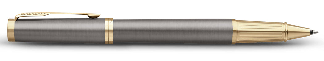 Parker Ingenuity F Grey Core Fi – Tintenroller, Schwarz, Grau