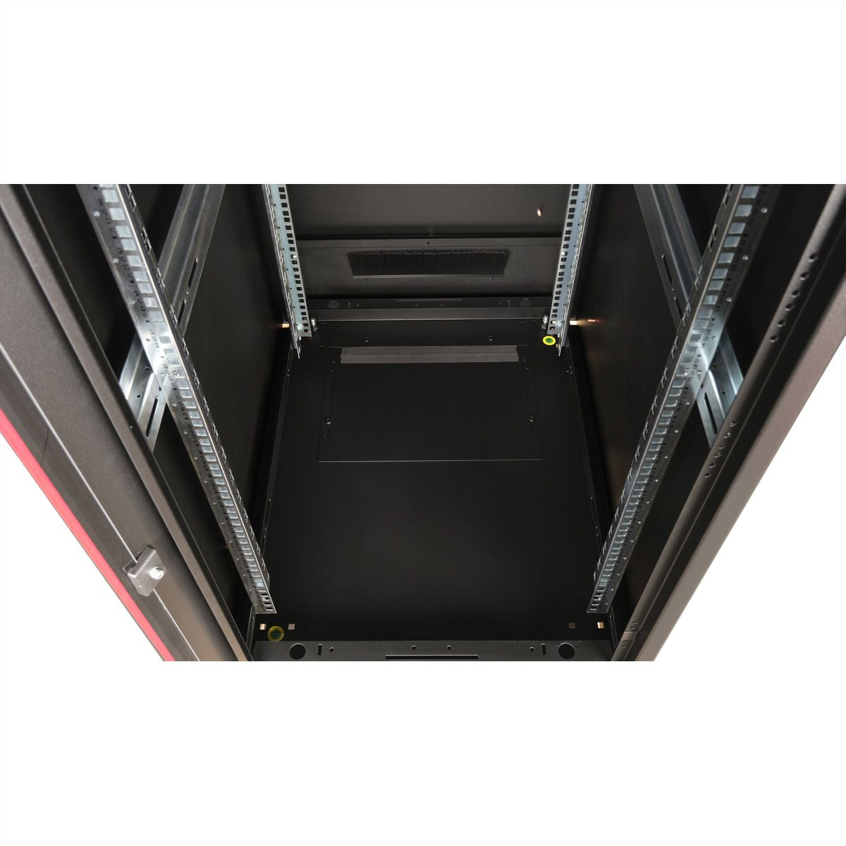 ROLINE Pro – 19" Netzwerkschrank 26U, IP20, abschliessbar, 600 × 800 × 1342 mm, schwarz, Stahl
