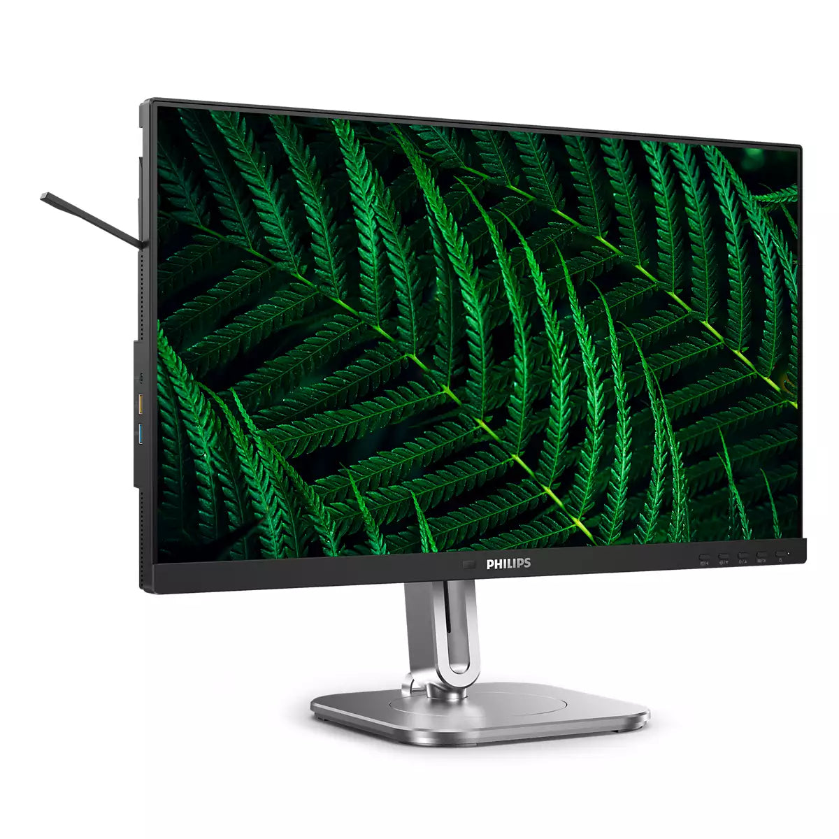 Philips 24B2G5200/00 – Monitor, 23,8" 1920 × 1080 (Full HD), IPS, 100 Hz, 300 cd/m², VESA 100 × 100, Grau