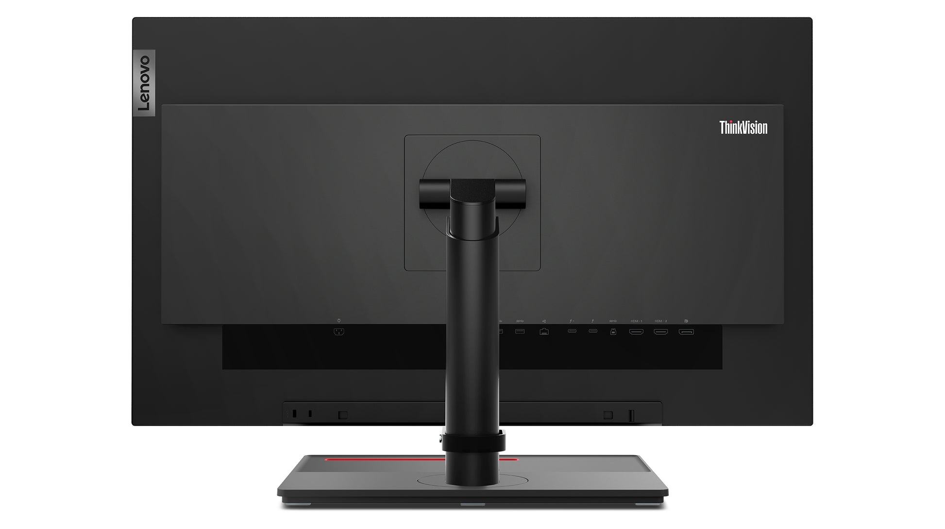 Lenovo ThinkVision P27u-20 – Monitor, 27", IPS, 60 Hz, 450 cd/m², Webcam, KVM, USB-C, VESA 100 × 100, Schwarz