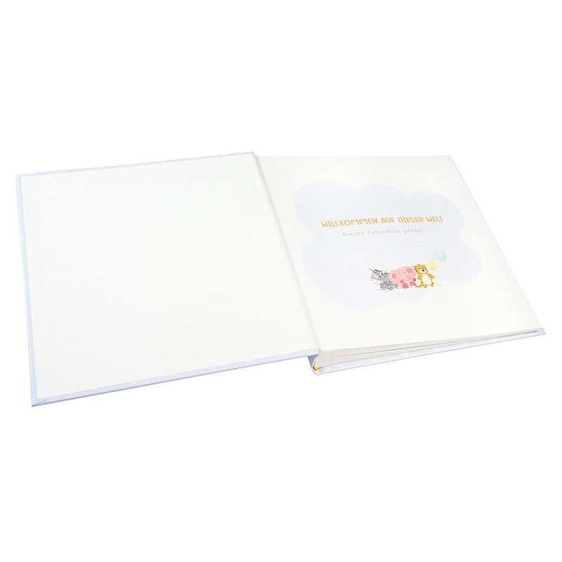Goldbuch Babyalbum Balloon Party – für 100 × 150 mm, mehrfarbig, Pergamin, 300 × 310 mm