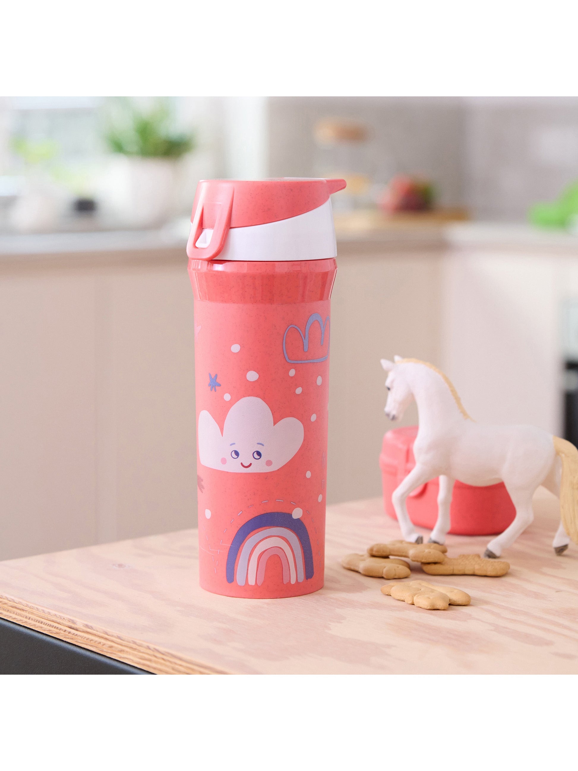 Koziol DREAMS Kindertrinkflasche 500 ml – Kunststoff, Rot