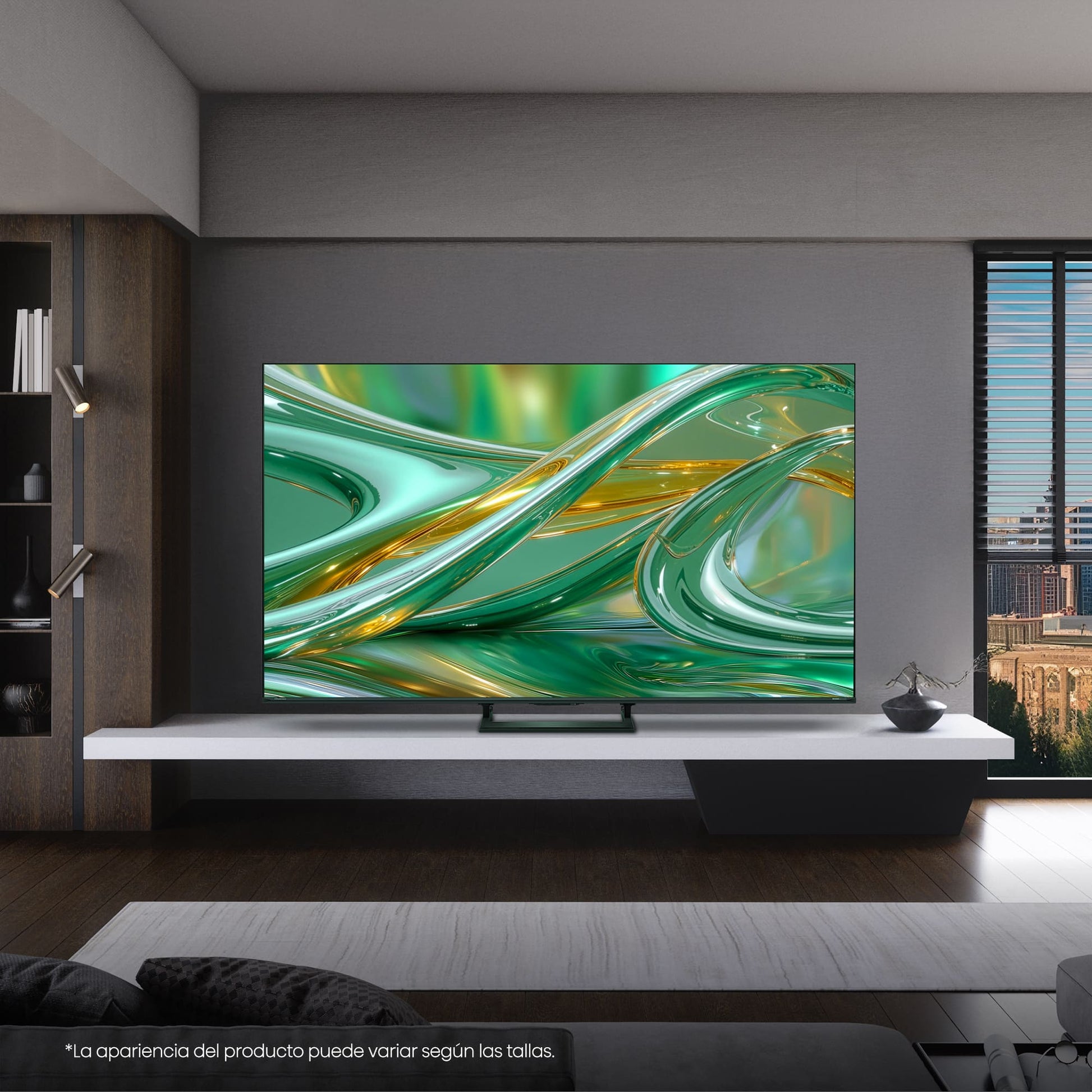 Hisense 55E8S – 55" TV – 4K UHD – Mini-LED (QLED) – HomeOS U9 – 144 Hz – Dolby Vision