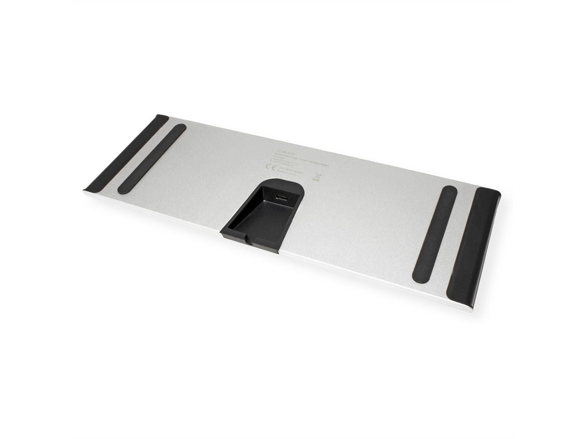 VALUE Dockingstation – USB-C, DP/HDMI/VGA, 3× USB-A, GbE, SD/microSD, 3,5 mm Audio, für Windows/Mac