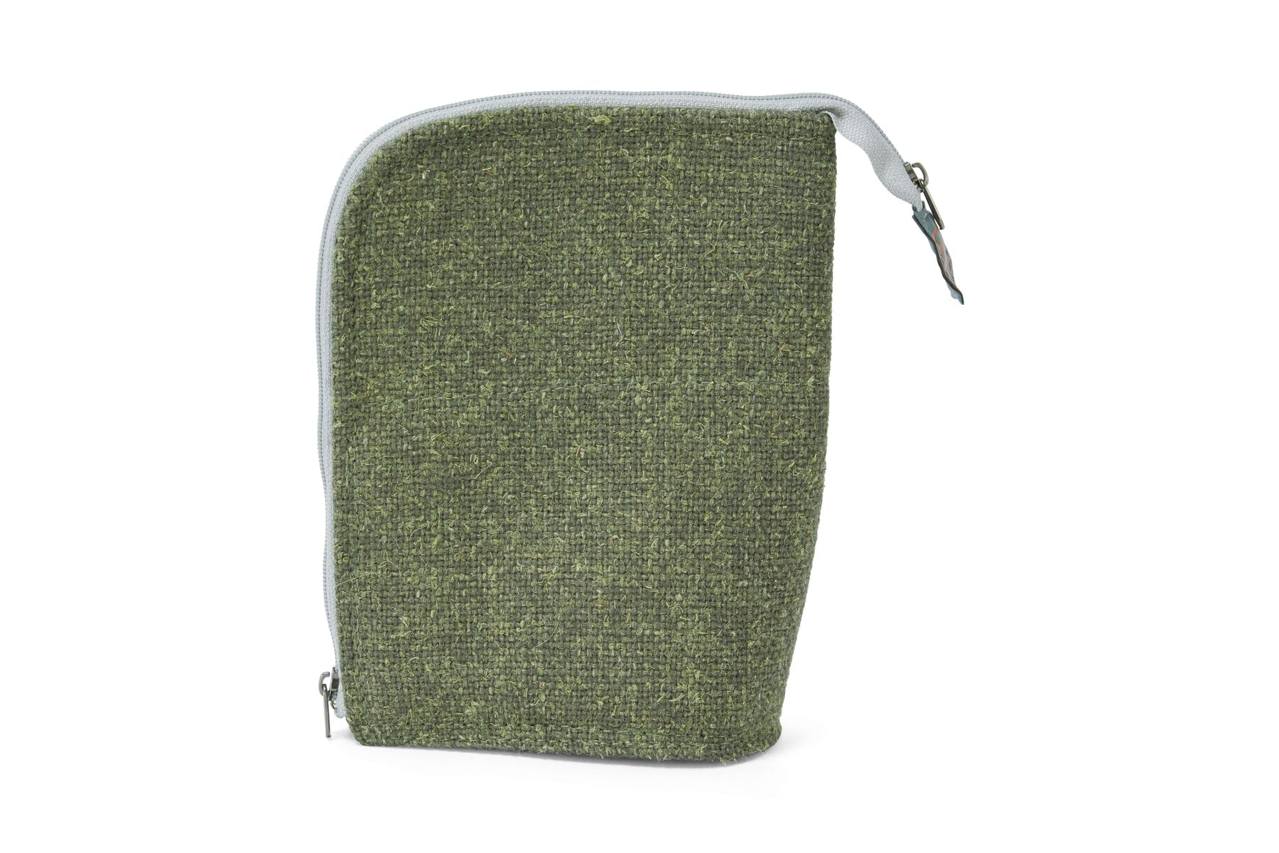 Hotbox Hectare – Schlamperetui, Grün, Hanf, Wolle, 14,3 × 19 × 4,5 cm
