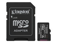 Kingston Technology Kingston Canvas Select Plus Gen 3 Speichergerät – 256 GB, microSDXC, Adapter
