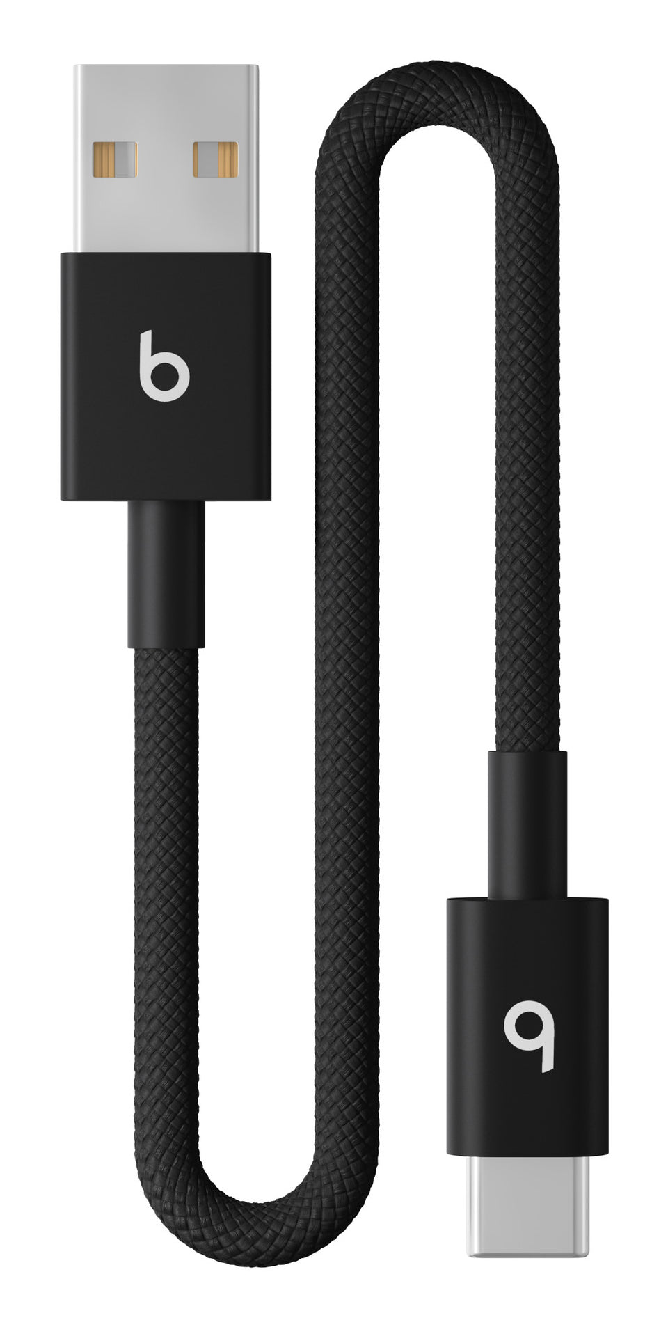 Apple USB-A auf USB-C Kabel – 0,2 m, USB 2.0, Schnellladen, Schwarz, für iPhone, iPad, AirPods