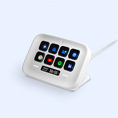 Elgato Stream Deck Neo – Keypad-Steuerpult – kabelgebunden – USB-C – LCD-Tasten – Weiss