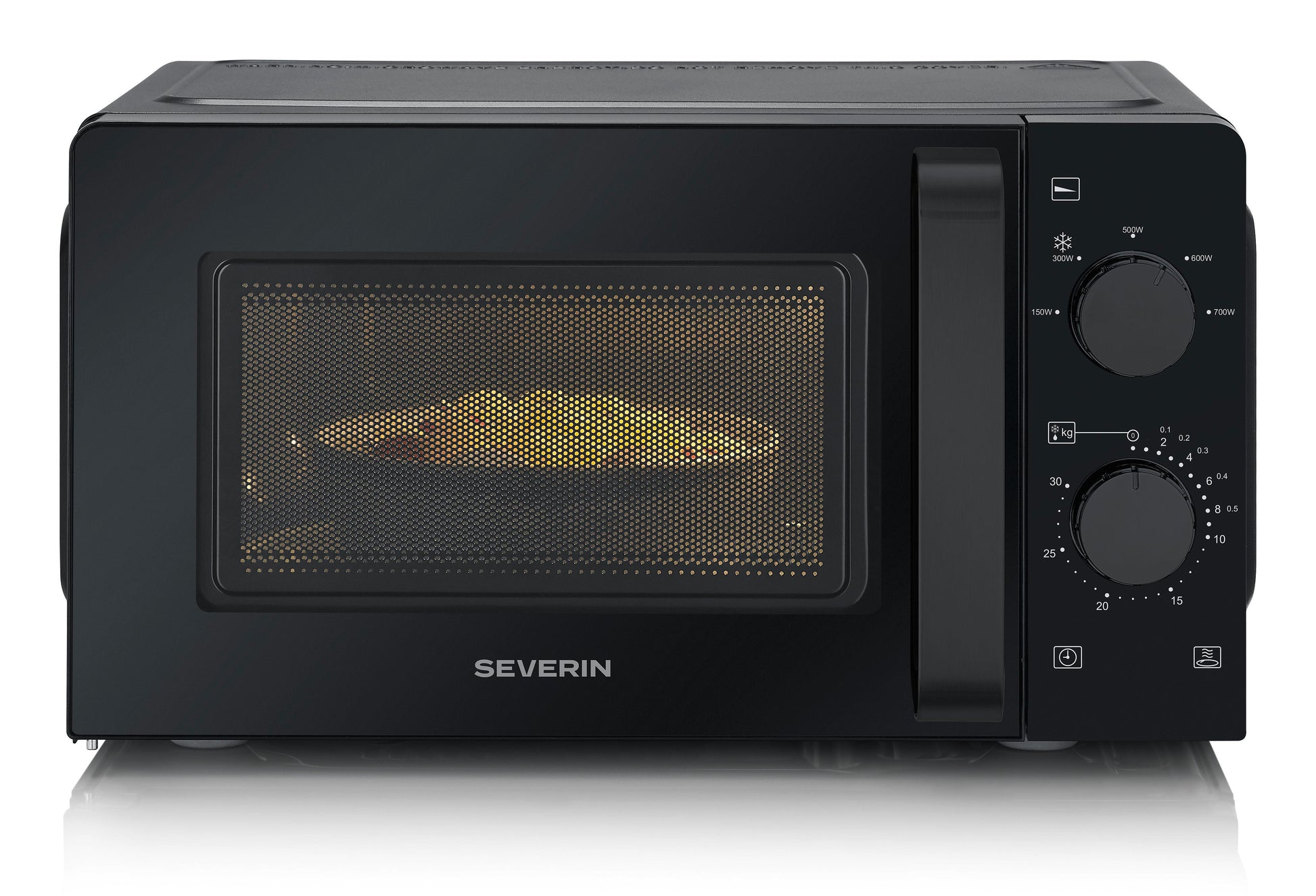 Severin Mikrowelle MW7580 – 19 l, Inverter, 700 W – schwarz