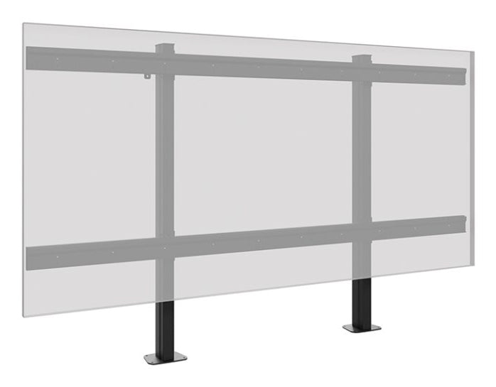 Hagor LED-SBW AVOCOR AVX1320 – Monitorhalterung, bis 135", höhenverstellbar, Kabelmanagement, schwarz