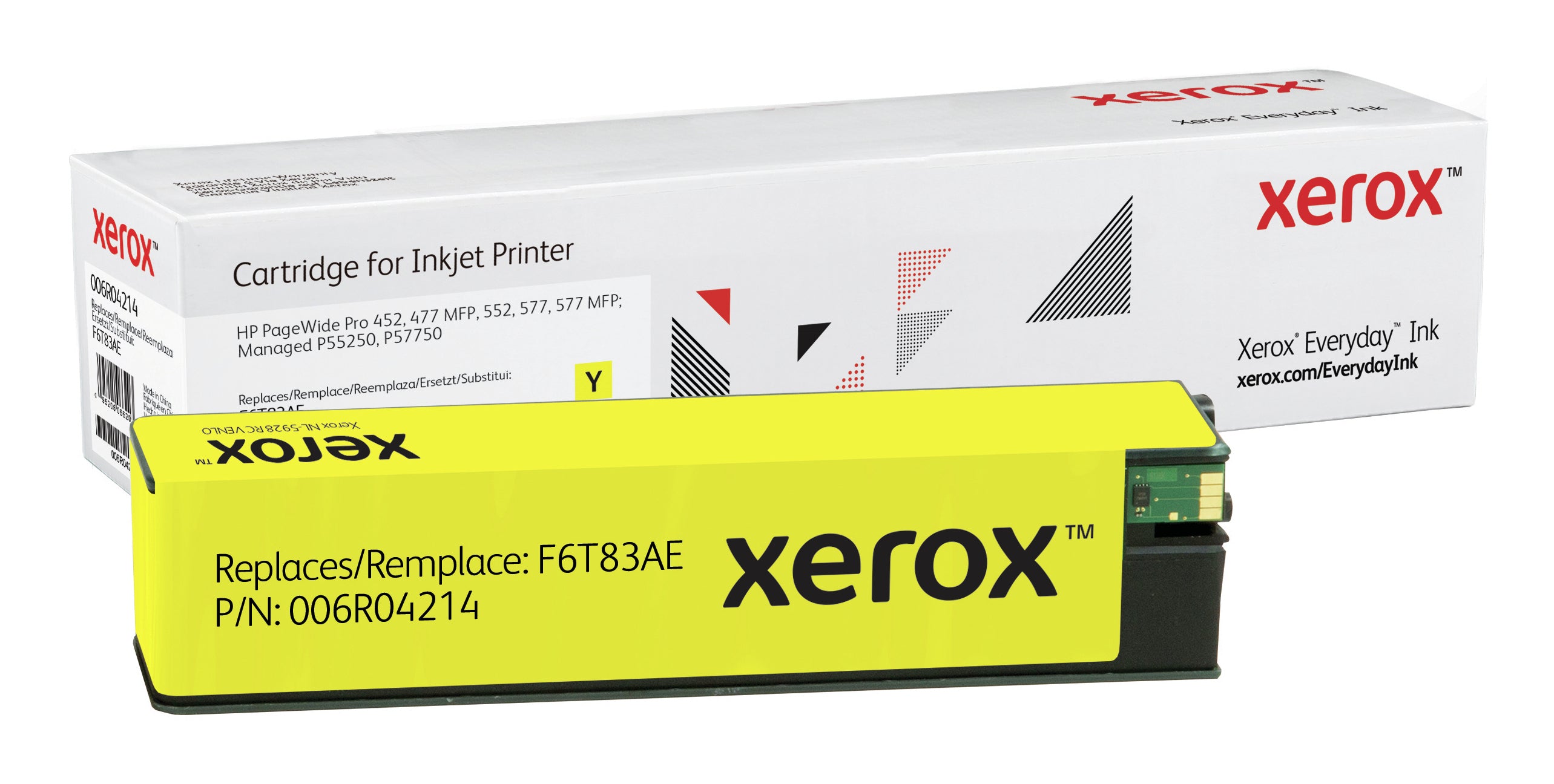 Xerox HP Tintenpatrone F6T83AE, Gelb, Original – für PageWide Pro 452/477