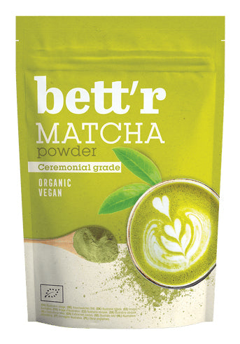 Bett'r Matcha Pulver – 100 g – Bio