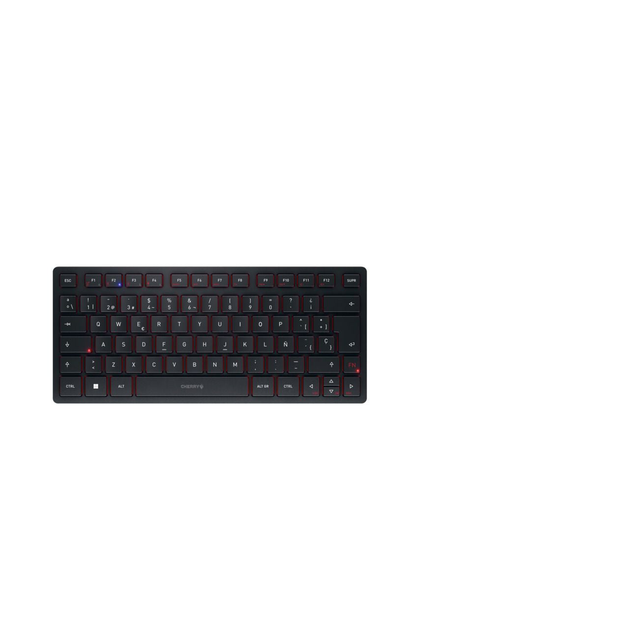 CHERRY KW 9200 Mini – Tastatur, kabellos, schwarz