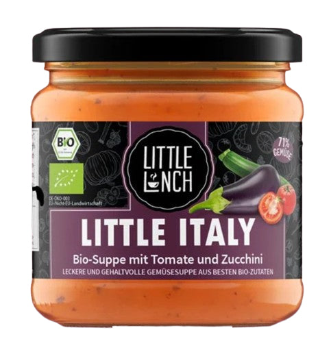 Little Lunch Little Italy Suppe Tomate & Basilikum Bio, vegan – 350 g