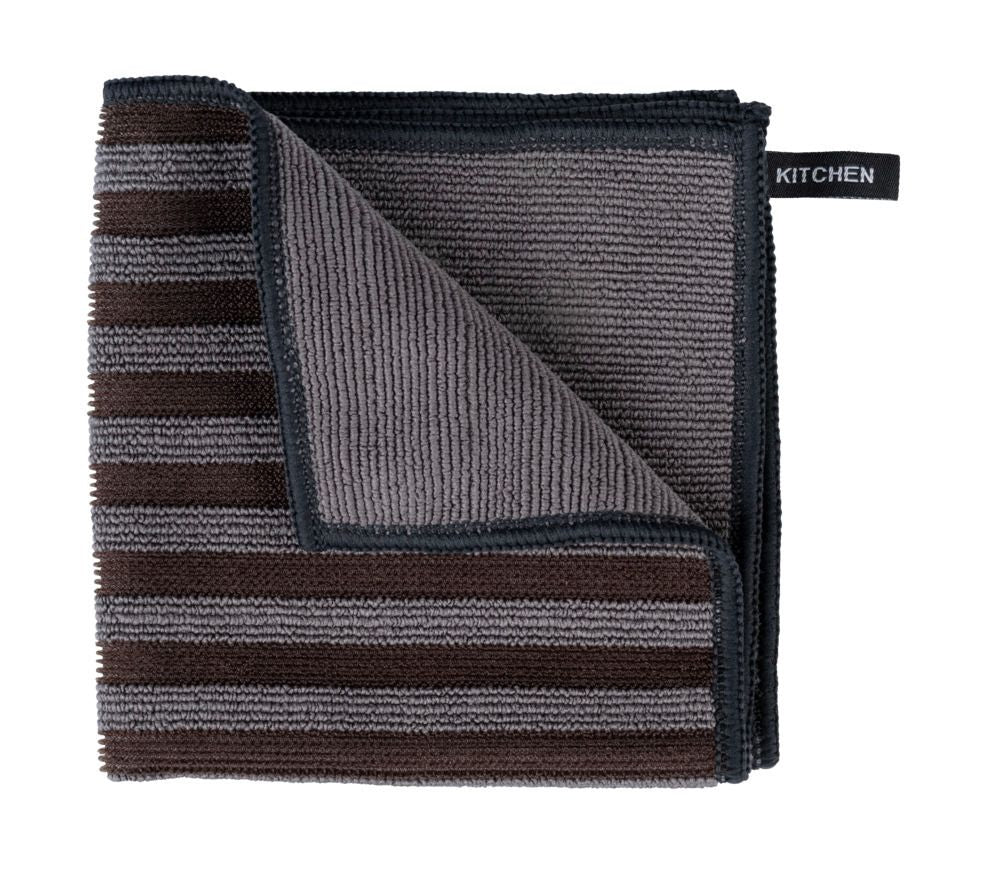 Wenko Mikrofasertuch – Dunkelgrau – 30 × 30 cm – 2er-Set