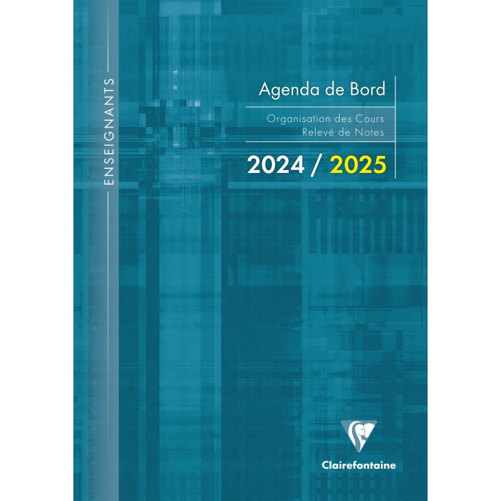 Clairefontaine 3099C – Lehrpersonen-Tagebuch 2026/27, A4, Softcover, mehrfarbig