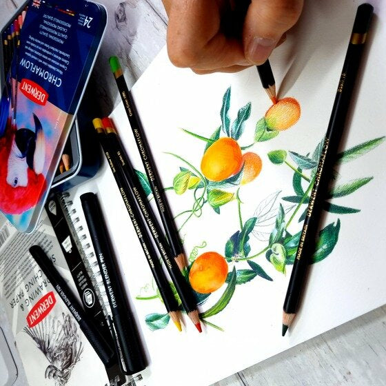 Derwent Professionelle Aquarellfarbstifte – 24 Stk.