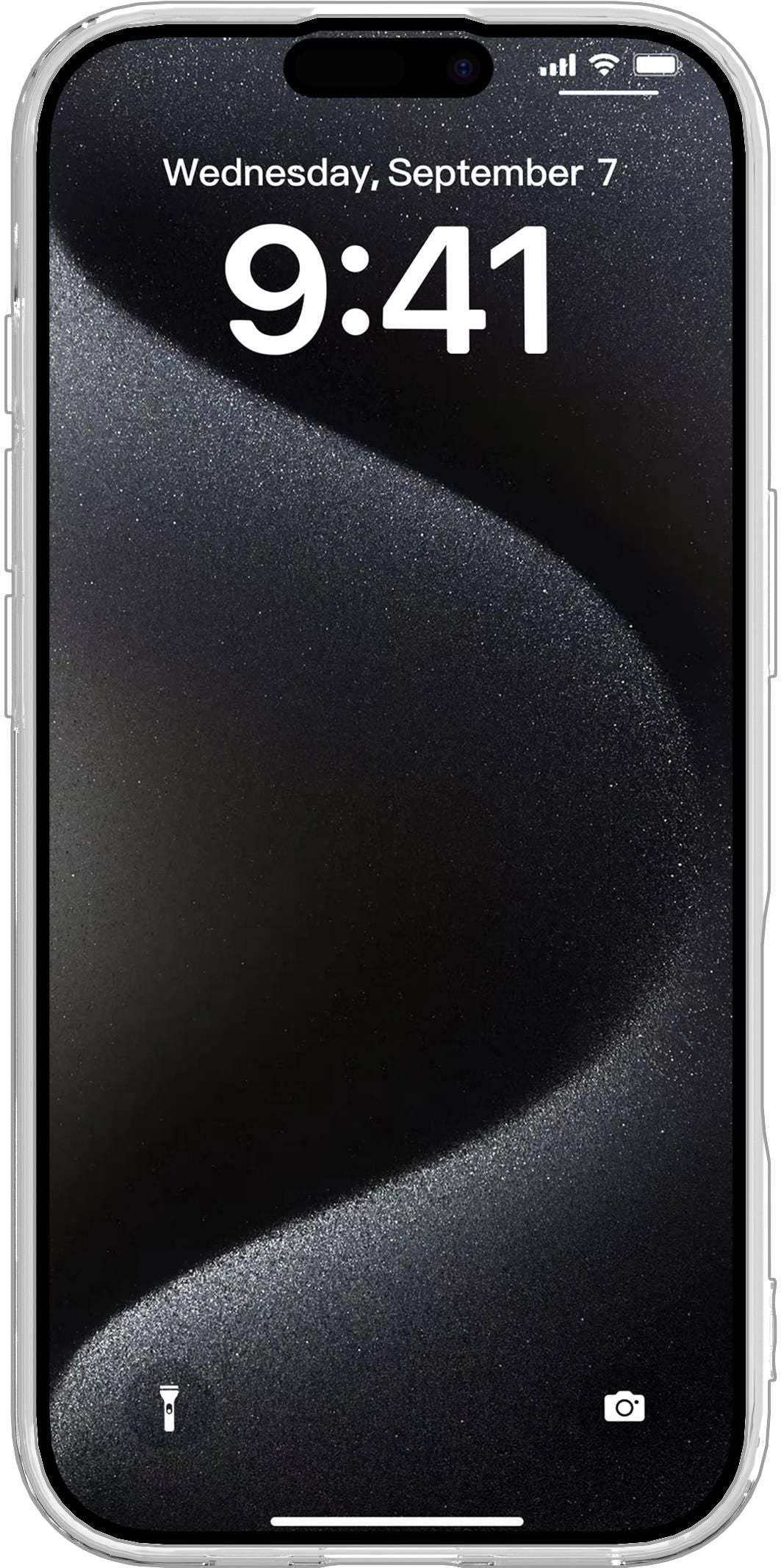 eSTUFF INFINITE (GRS) VIENNA Backcover – für Apple iPhone 17 Pro, MagSafe, TPU, Schwarz, bis 1,2 m sturzsicher