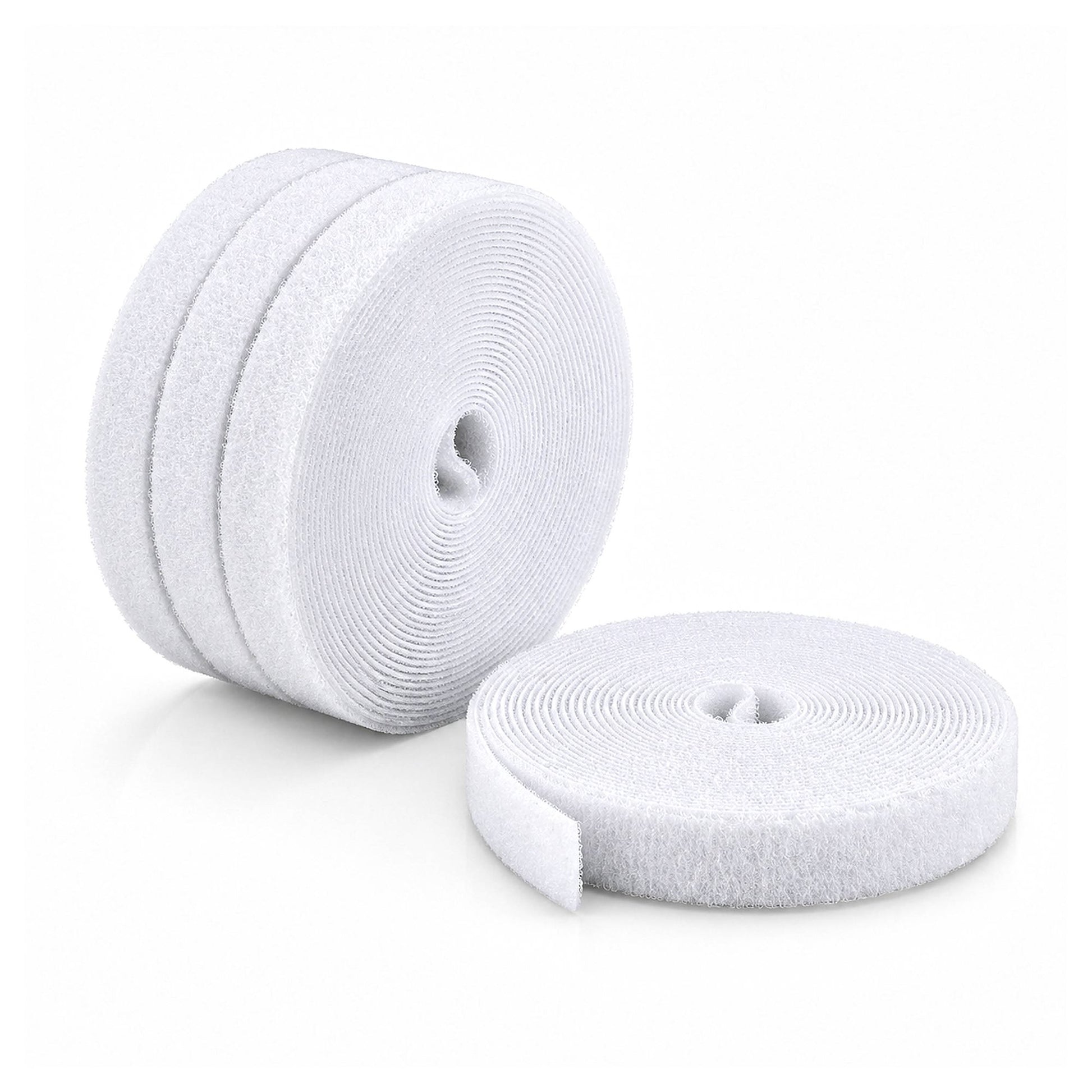 StarTech.com Klettbandrolle, 12,7 mm × 4,6 m, Weiss, 4 Stück