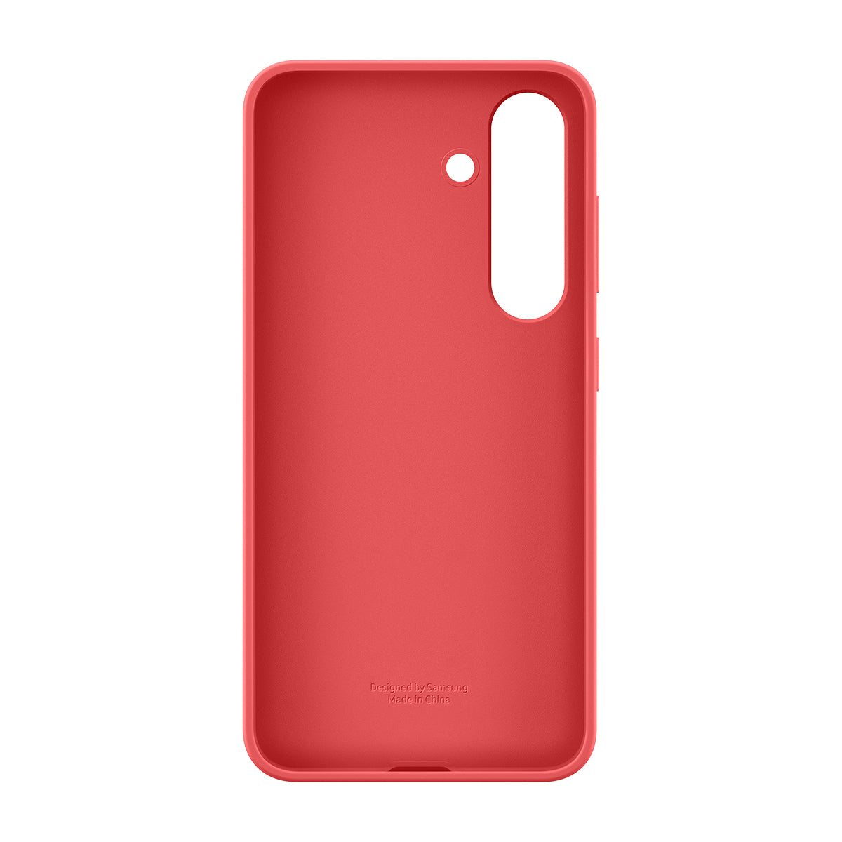 Samsung Backcover – für Samsung Galaxy S25, Silikon, Rot