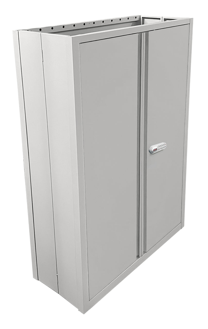 Phoenix Safe Co. SCF1491GGE – Aktenschrank, 3 Tablare, abschliessbar, Stahl, 915 × 370 × 1400 mm, hellgrau