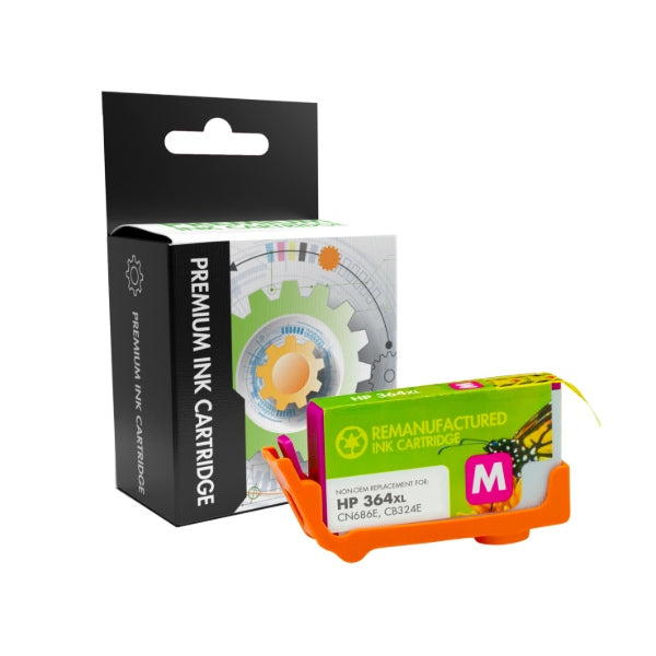 Static Control Components Static Control Tintenpatrone CB324EE (364XL), Magenta, XL, 750 Seiten, kompatibel – für HP
