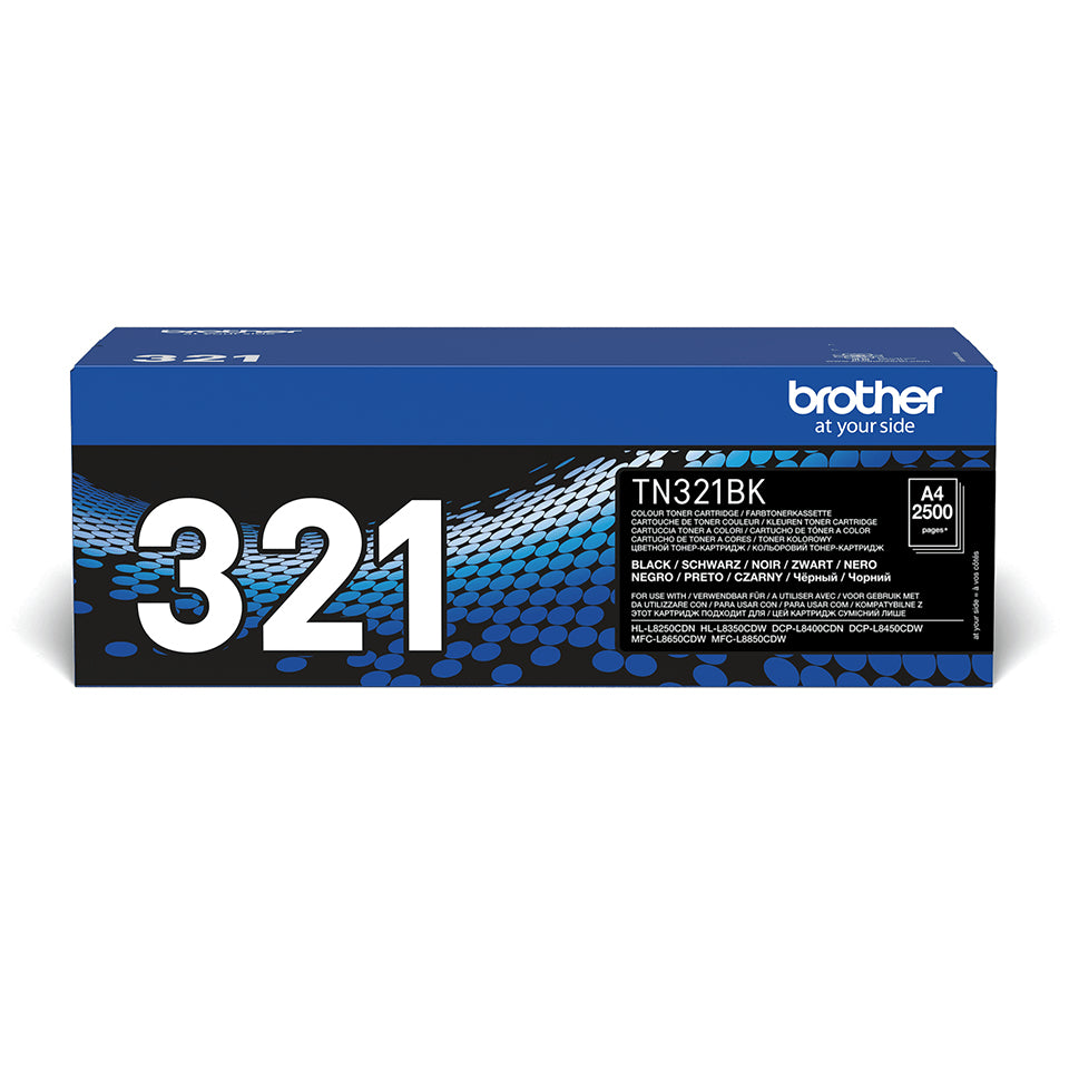 Brother Toner – Schwarz, 2500 Seiten