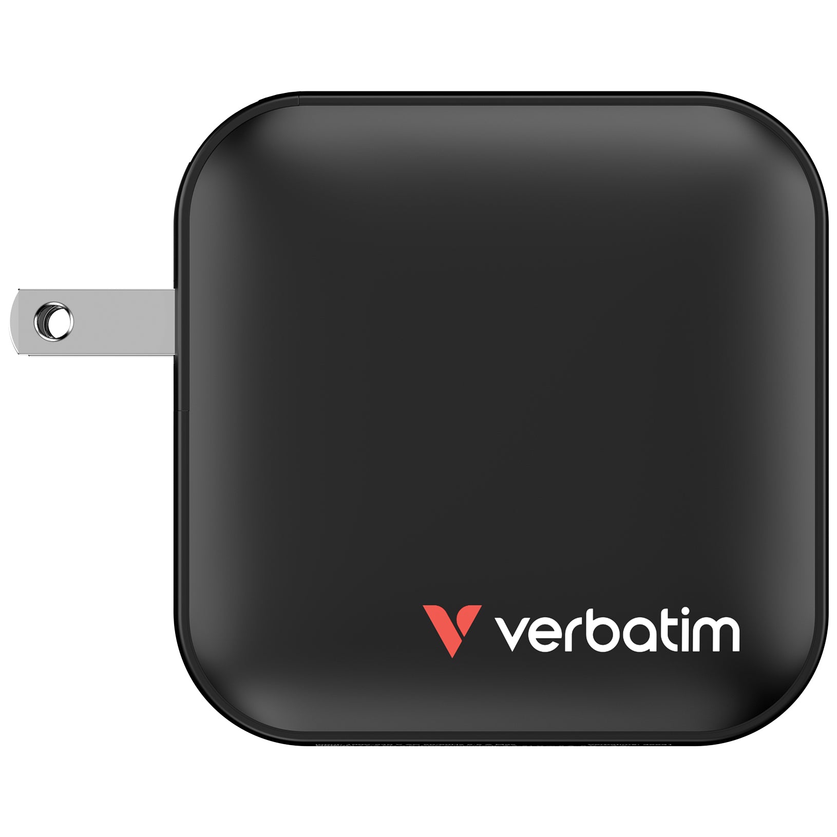 Verbatim Mini GaN Ladegerät (EU, UK, US) – 100 W, 3× USB-C + 1× USB-A, PD, QC, PPS