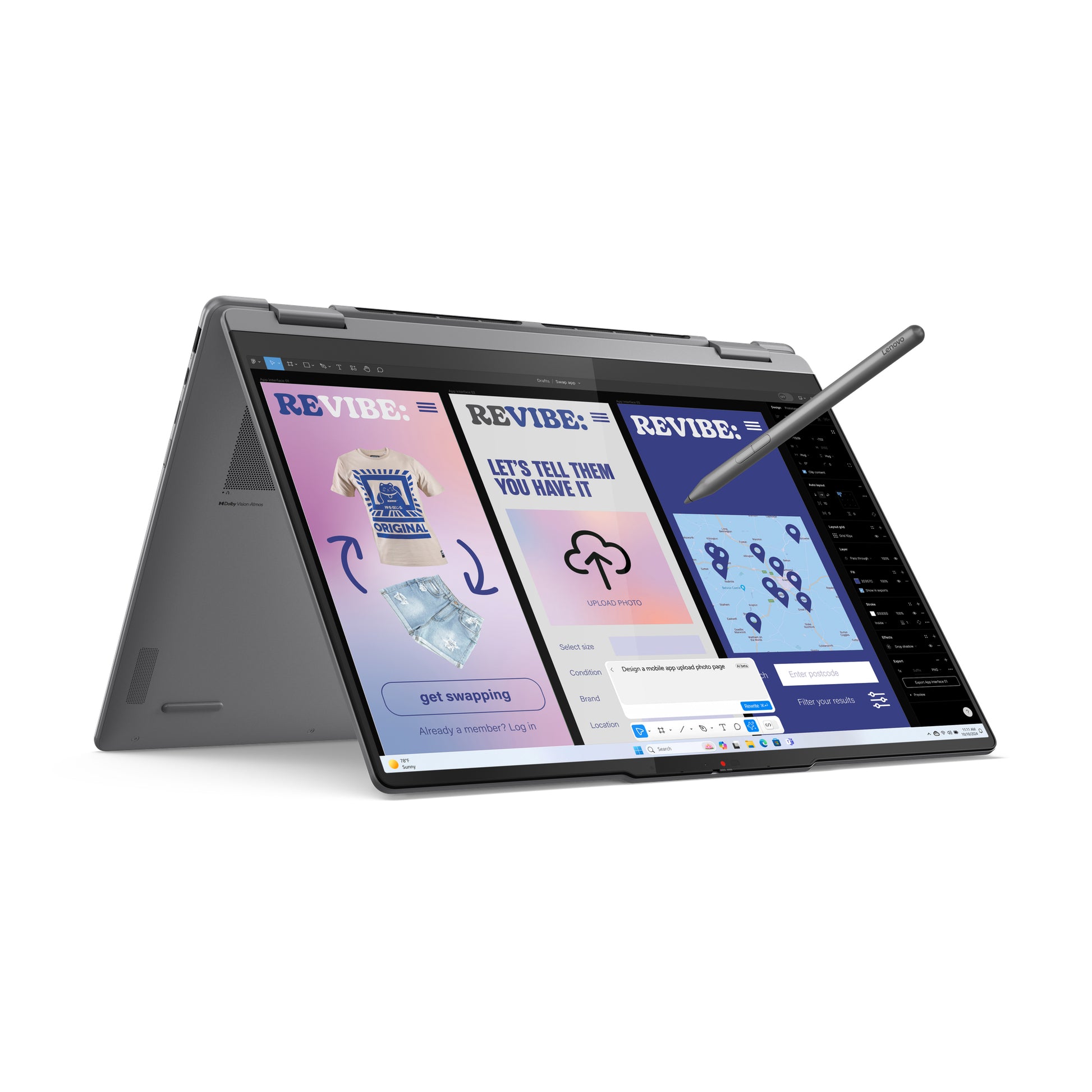 Lenovo Yoga 7 2in1 – 16" WQXGA+ OLED Touch, Core Ultra 7 258V, 32 GB, 1 TB SSD, Win 11 Pro, QWERTZ (CH)