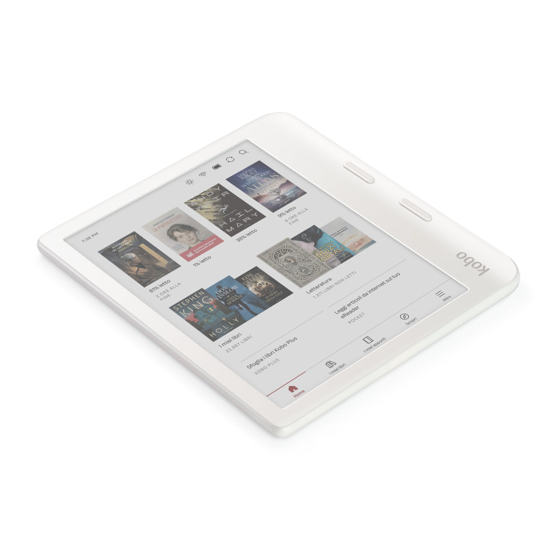 Rakuten Kobo Kobo Libra – 7" E-Ink Kaleido 3, Weiss