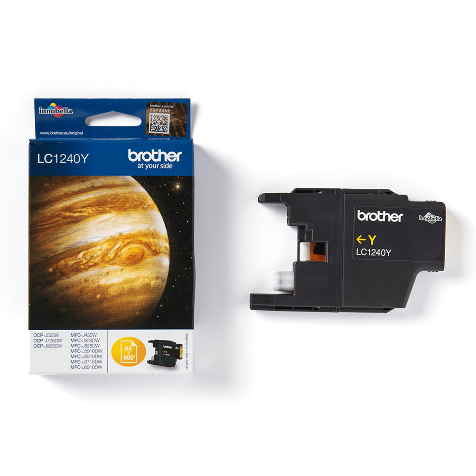 Brother LC-1240Y Gelbe Tintenpatrone (Original)