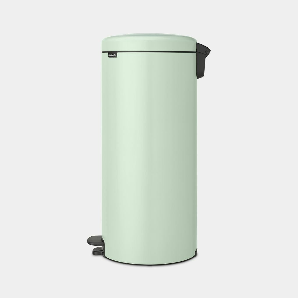 Brabantia NewIcon Papierkorb – 30 l – Stahl, Grün – Ø 293 × H 679 mm