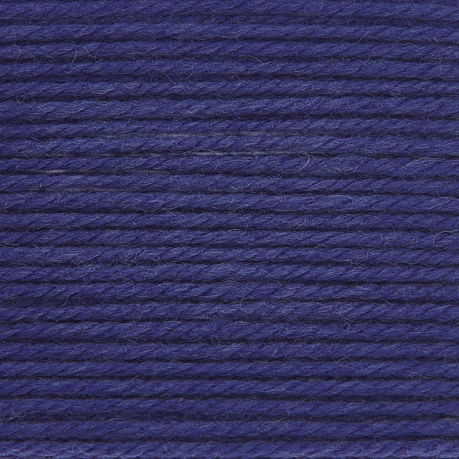 Rico Design Essentials Soft Merino Aran Wolle Blau – 50 g, 100 m, Nadel 5 mm, 100% Schurwolle (Superwash)