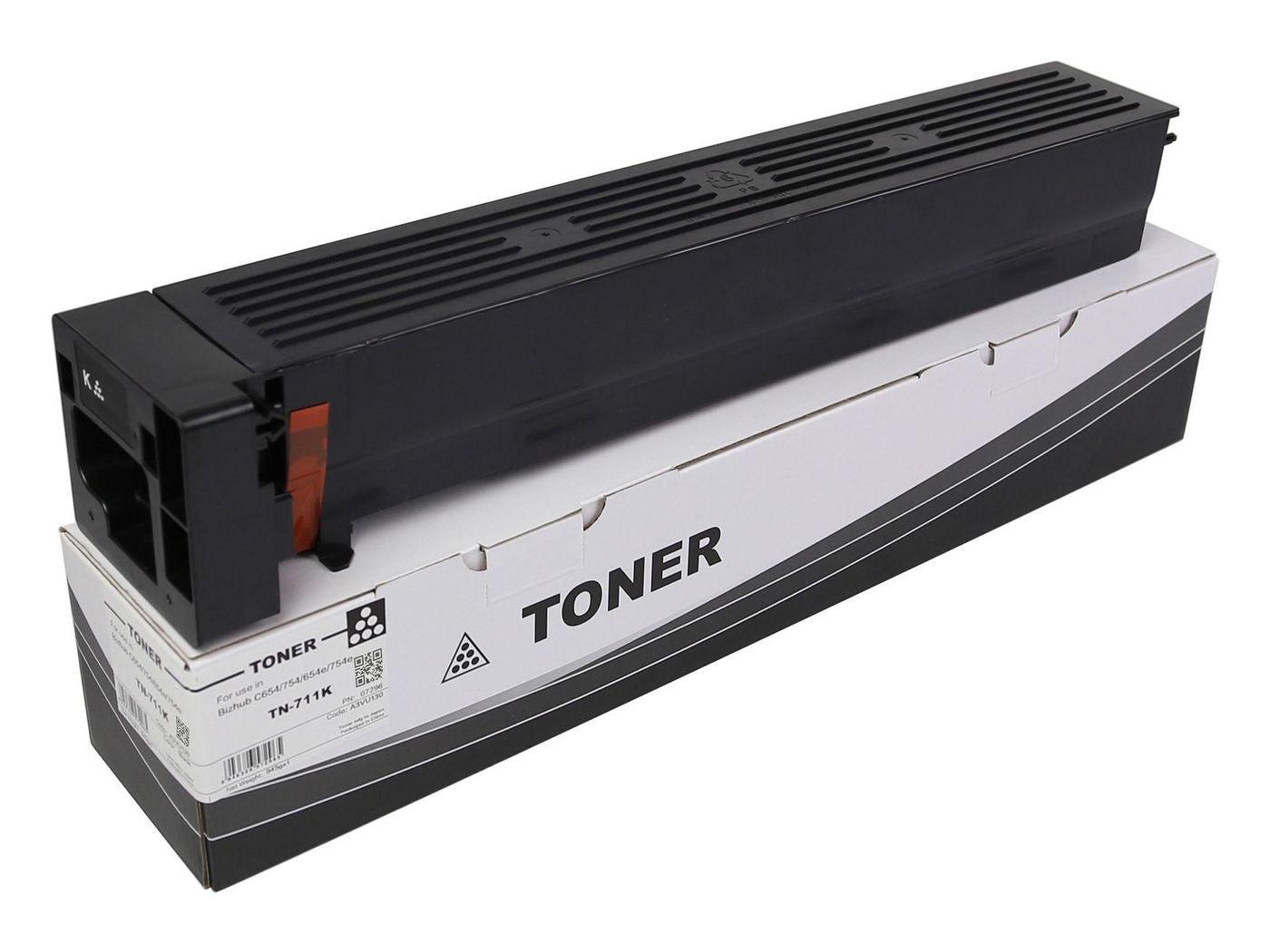 CoreParts TN711K Schwarz Toner – Kompatibel – 47'200 Seiten – für Konica Minolta C654/754/654e und andere