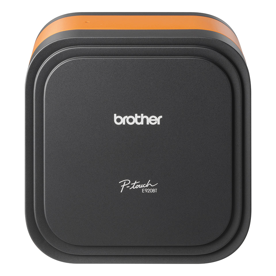 Brother Cube Pro Etikettendrucker – orange/schwarz, Kunststoff