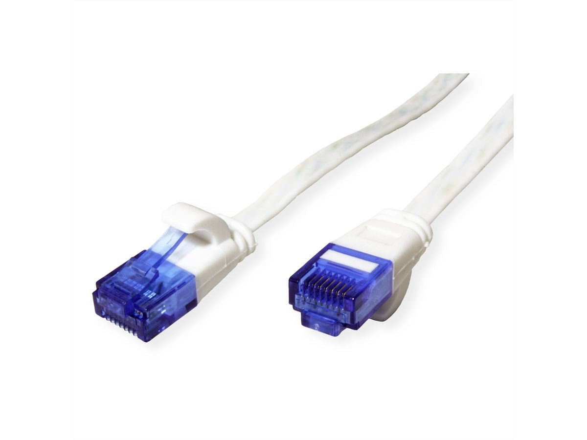 VALUE 21.99.2065 Patchkabel – Cat6a U/UTP, 5 m, Weiss, LSZH, RJ-45