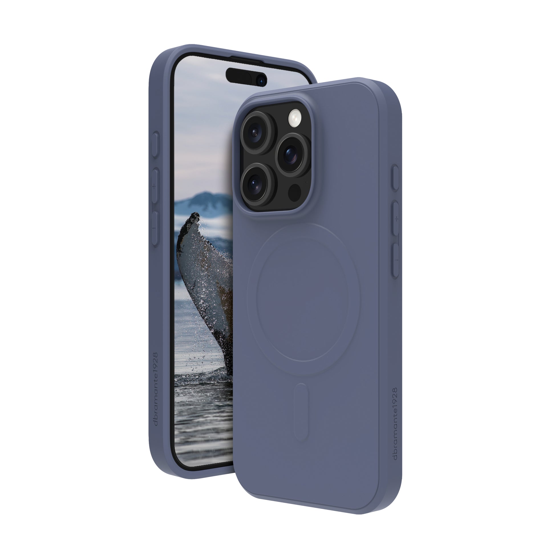 dbramante1928 Greenland Pro MS Backcover – für Apple iPhone 16 Pro, Kunststoff, Pacific Blue
