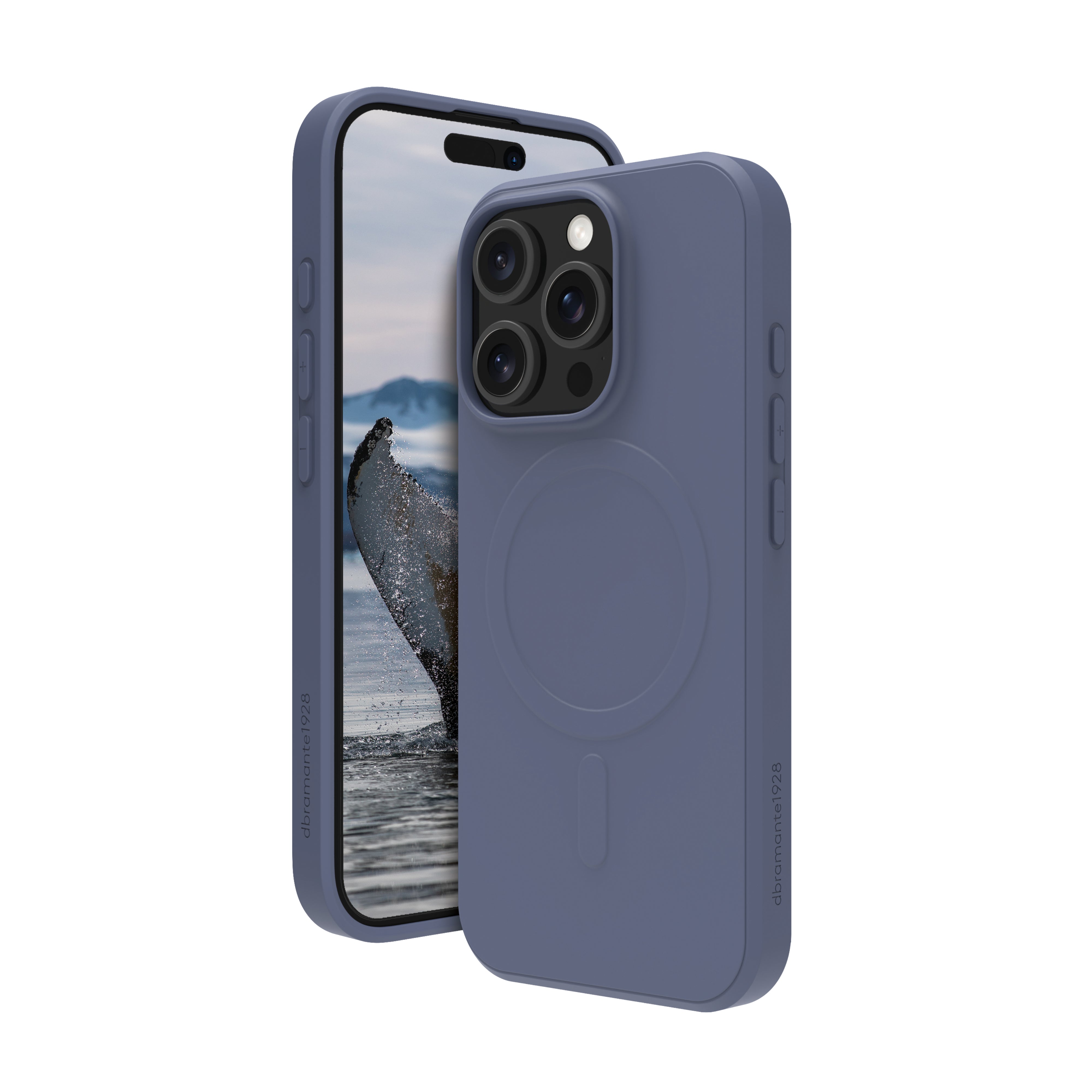 dbramante1928 Greenland Pro MS Backcover – für Apple iPhone 16 Pro, Kunststoff, Pacific Blue
