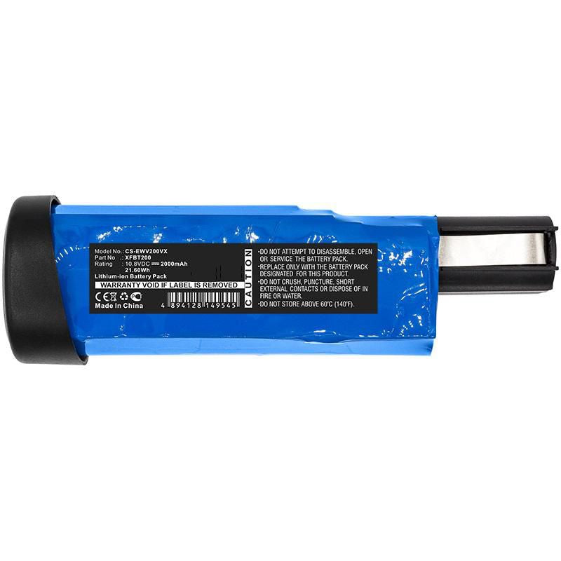 CoreParts Akku 21,6 Wh, 10,8 V, 1 Stück – für Shark Vacuum Ion W1 Cord/WV200