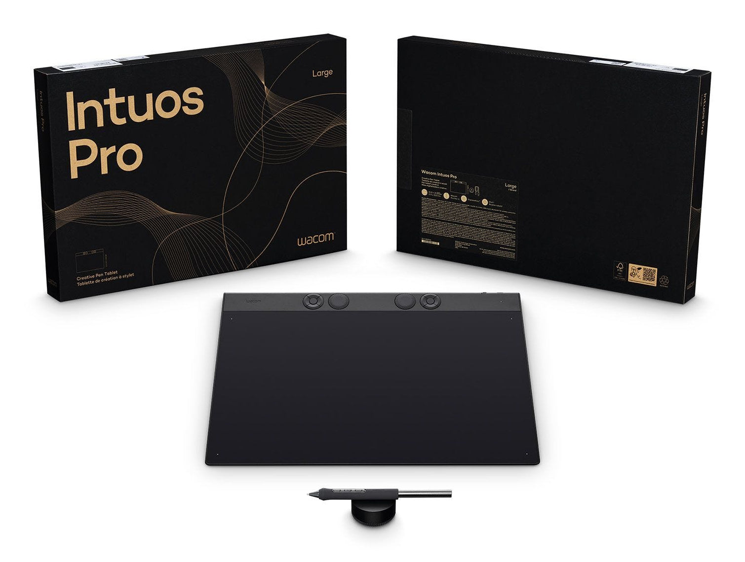 Wacom Intuos Pro Large – 0,7 cm, Schwarz