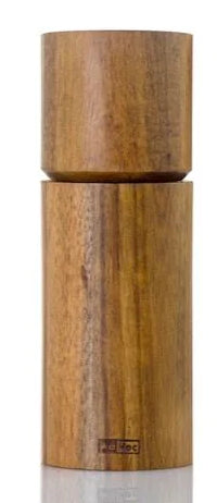 AdHoc Salz-/Pfeffermühle Ø 5 × 14 cm, Akazienholz/Edelstahl, Braun